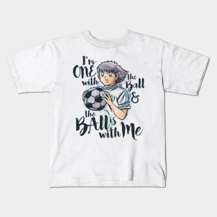 ONE WITH THE BALL Kids T-Shirt